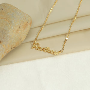 S925 Silver Customizable Alphabet Pendant Necklace cf6f2f59-d6ca-486c-91e1-95d024534338 Artshiney