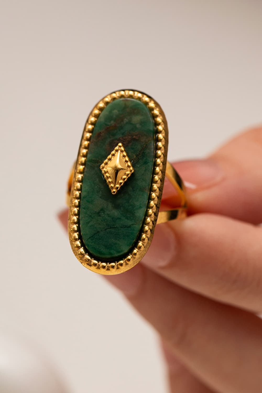 Natural Stone Copper Ring d086fc9ec83f41a4b46fca89c28ae1eb-Max Trendsi