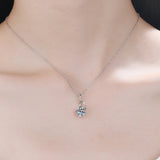 2 Carat Moissanite 925 Sterling Silver Necklace Silver One Size d150237c-2950-4878-8309-57d0e58e0f8c-Max Trendsi