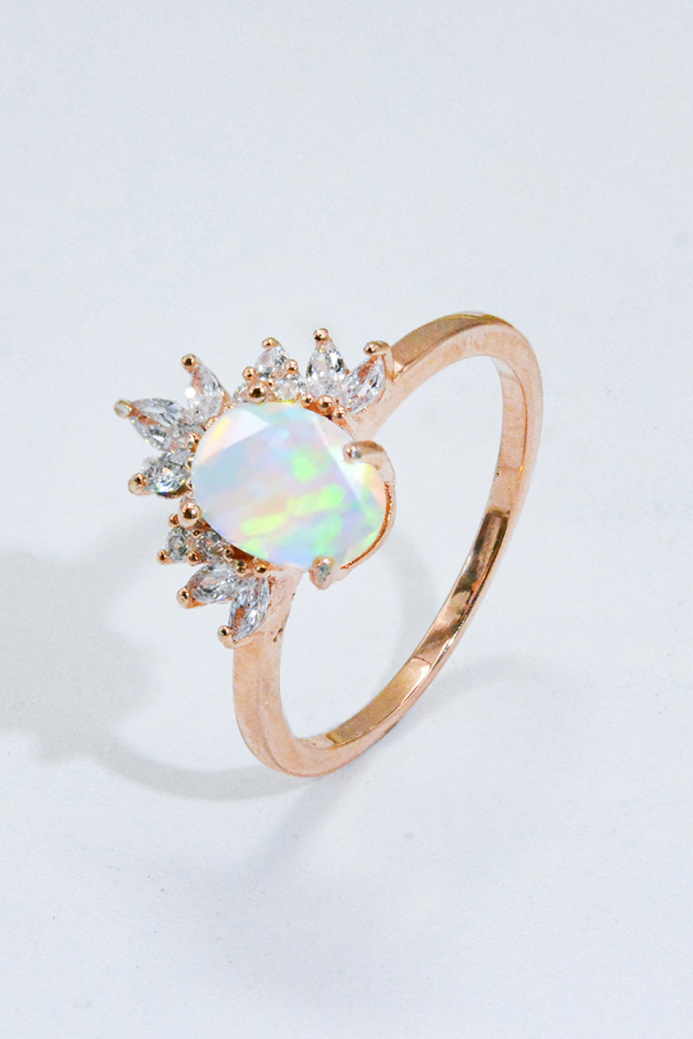 Best Of Me 925 Sterling Silver Opal Ring Rose Gold d27fc97149514163a5fb700f0e82f0e6-Max Trendsi