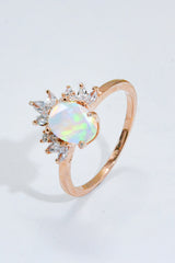 Best Of Me 925 Sterling Silver Opal Ring Rose Gold d27fc97149514163a5fb700f0e82f0e6-Max Trendsi