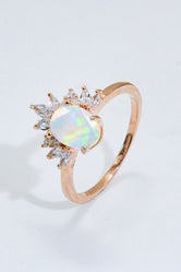 Best Of Me 925 Sterling Silver Opal Ring Rose Gold d27fc97149514163a5fb700f0e82f0e6-Max Trendsi