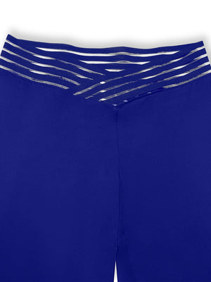 Plus Size V-Waistband Bootcut Pants d319558e16ca4fb984d77b2258da5e33-Max Trendsi