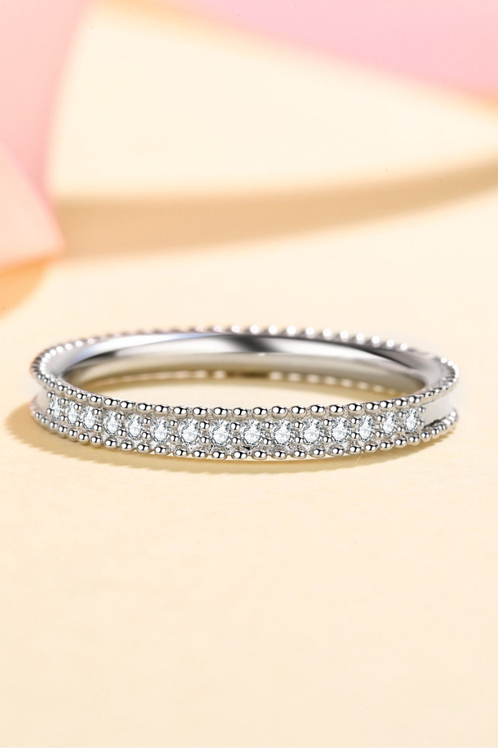 Drop Everything Now Moissanite Ring d418c06c72604ed287111bed81bb5963-Max Trendsi