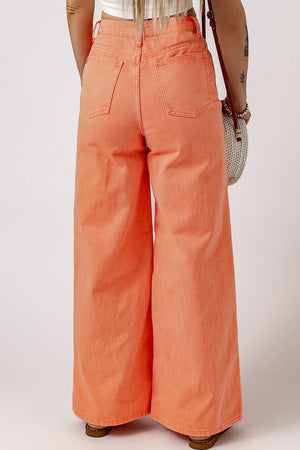 Wide Leg High Waist Jeans d68f9a67-23ec-460c-b329-f13c823f9a40-Max Trendsi