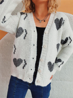 Heart Button Up Long Sleeve Cardigan d9389da5-8177-41e5-b056-0f7ddee4c000-Max Glownestbest