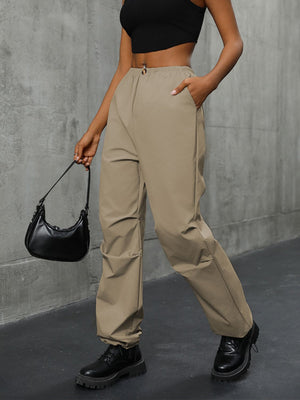 Perfee Pocketed Elastic Waist Pants dd35c4e6-c6cd-436c-95a6-1c6fbd52cca3-Max Trendsi