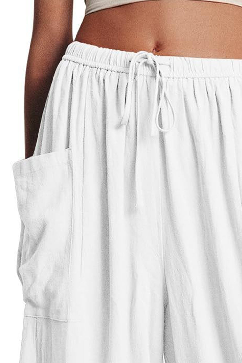 Full Size Pocketed Drawstring Wide Leg Pants de3c93fe-7b69-4941-90ea-abeee94ba1dc-Max Trendsi