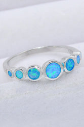 925 Sterling Silver Multi-Opal Ring Sky Blue deebeafb614a4420b3e99aaf087c7d3f-Max Trendsi