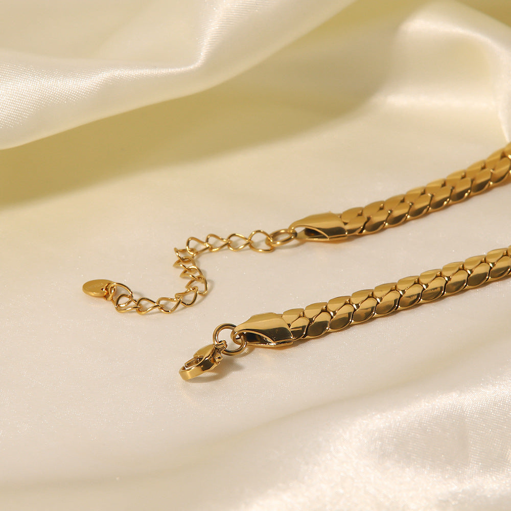 18K Gold Thick Chain Design Simple Hip Hop Style Necklace def0be65-8a29-4280-9b0b-178e34c24961 Artshiney