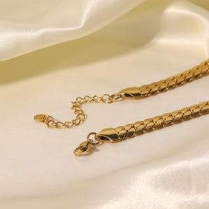18K Gold Thick Chain Design Simple Hip Hop Style Necklace def0be65-8a29-4280-9b0b-178e34c24961 Artshiney