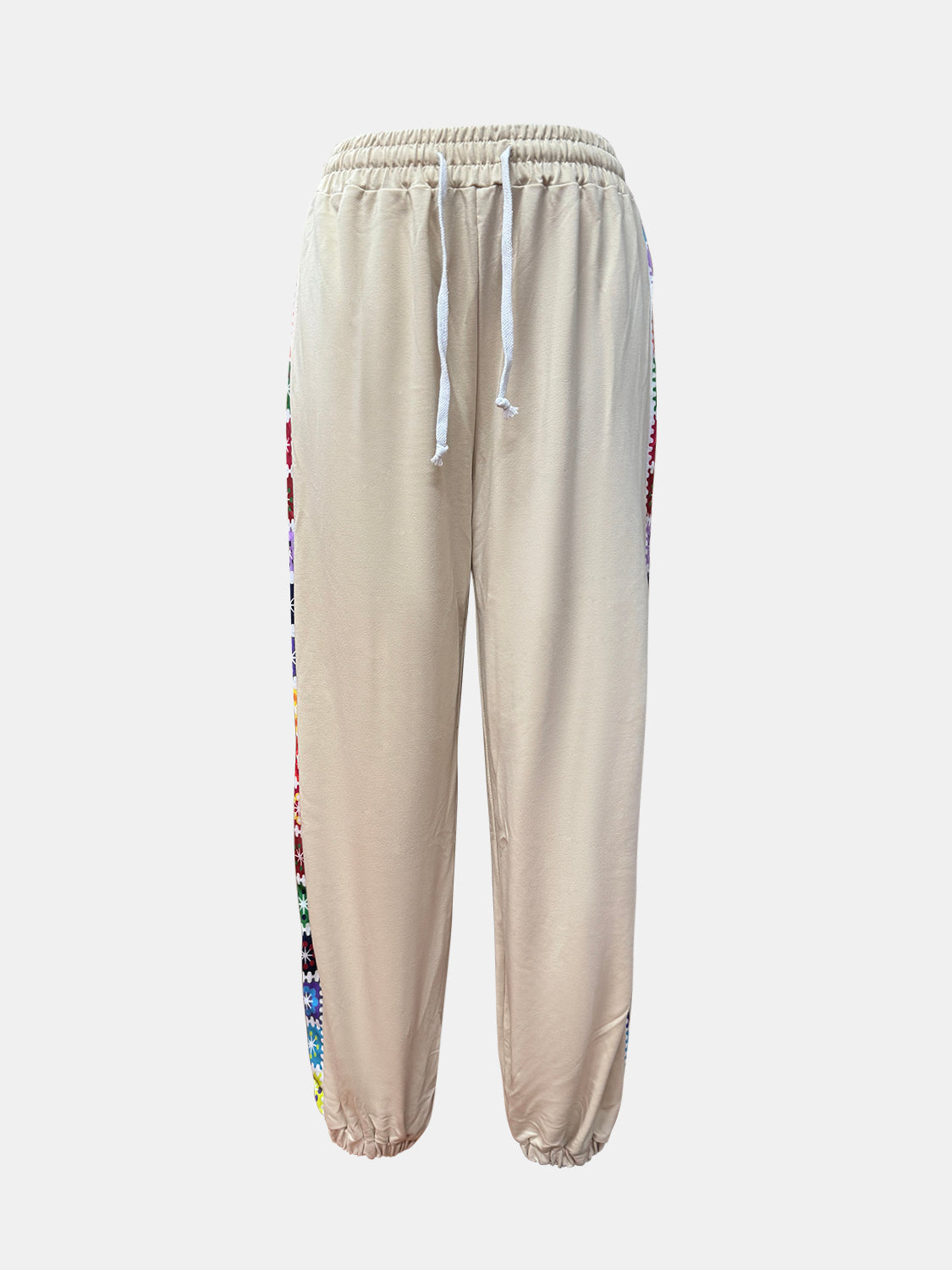 Perfee Drawstring High Waist Pants Tan df849eb5-3515-4fd9-a620-fa896a285620-Max Trendsi