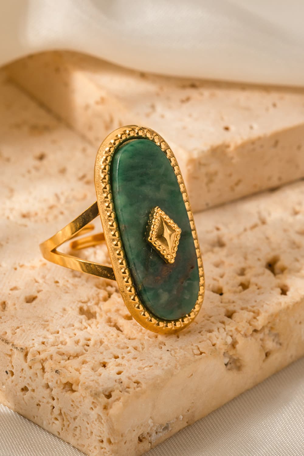 Natural Stone Copper Ring e038e473a1ad4132af087d6db7268a1b-Max Trendsi