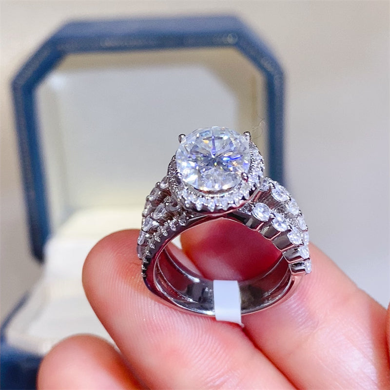 3 Carat Moissanite 925 Sterling Silver Layered Ring e06294be-0a3b-44fc-90b5-9520771dd465-Max Glownestbest