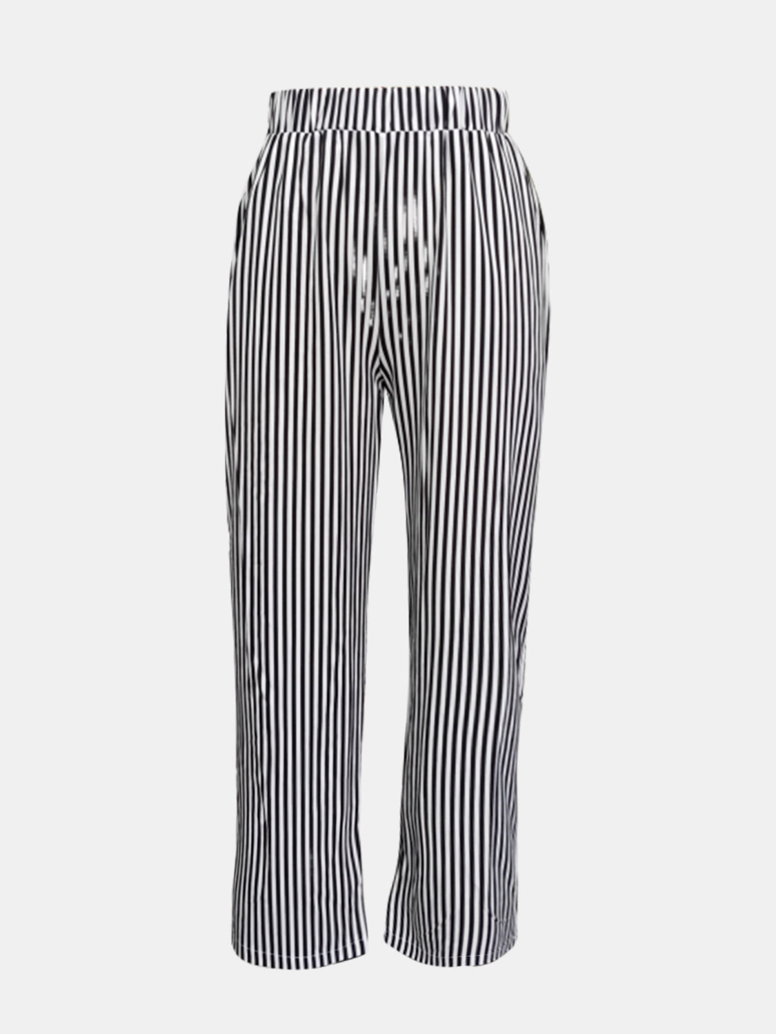 Striped Pants with Pockets e14e5c88-000d-4203-bb02-36de6dfe43ff-Max Trendsi