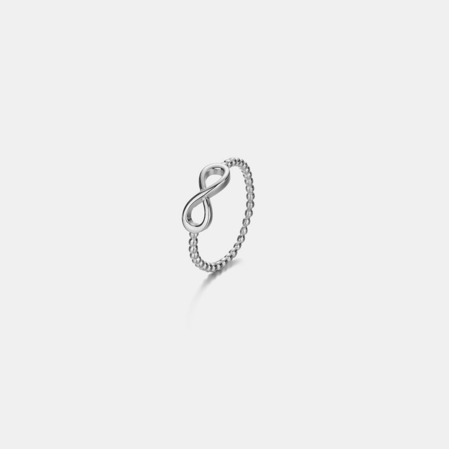 Number 8 Zircon 925 Sterling Silver Ring Silver e1f7410c-3c58-4d51-b992-73e013ec2c75-Max Trendsi