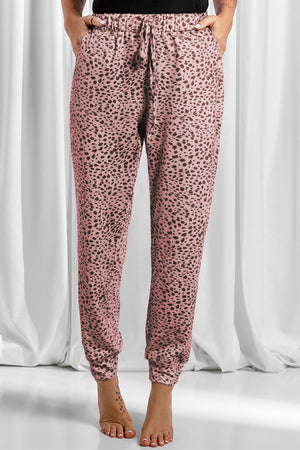 Full Size Leopard Drawstring Pocketed Pants Dusty Pink e29857b7-f640-49c9-bf40-c0c0fe5c3ecc-Max Trendsi