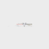 Heart Shape Inlaid Zircon Enamel Ring Blush Pink e3804456-817c-4888-9507-9cecd37b454b-Max Trendsi