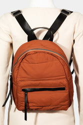 Fame Adjustable Strap Nylon Backpack Bag Rust One Size e3adbedb-49b9-4e97-bc4e-5335bd459c6f-Max Trendsi