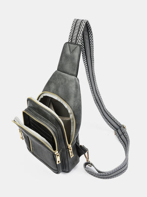 PU Leather Adjustable Strap Crossbody Bag e4e201dc-7a0c-4b33-a78a-9e59cf7cc5eb-Max Trendsi