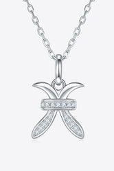 Moissanite Constellation Pendant Necklace Pisces One Size e57eb87226a3460f826bb341916a5ed3-Max Trendsi