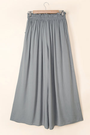 Drawstring Waist Wide Leg Pants e82c1be7d54448c6a423642463182aff-Max Trendsi