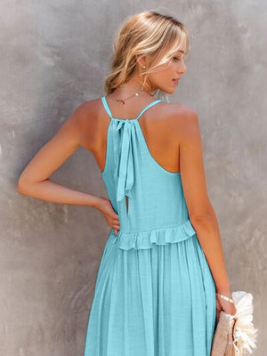 Ruffled Sleeveless Tiered Maxi Dress with Pockets e8ac5cf9-c1a9-495b-b42c-5a4a3a9a37b5-Min Glownestbest