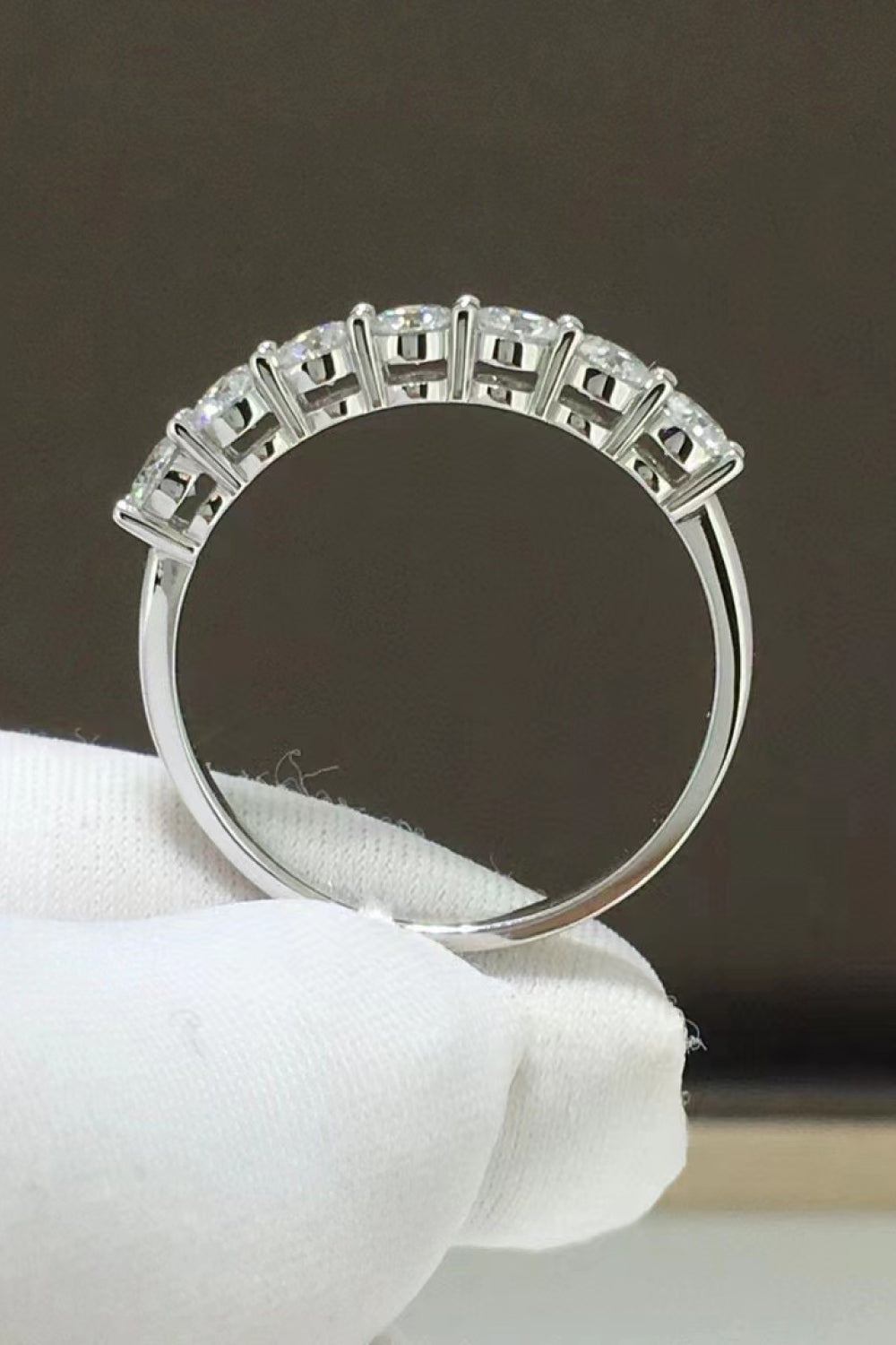 Charming Moissanite 925 Sterling Silver Ring e9e51b83ecb84f50871064197c9c713f-Max Glownestbest