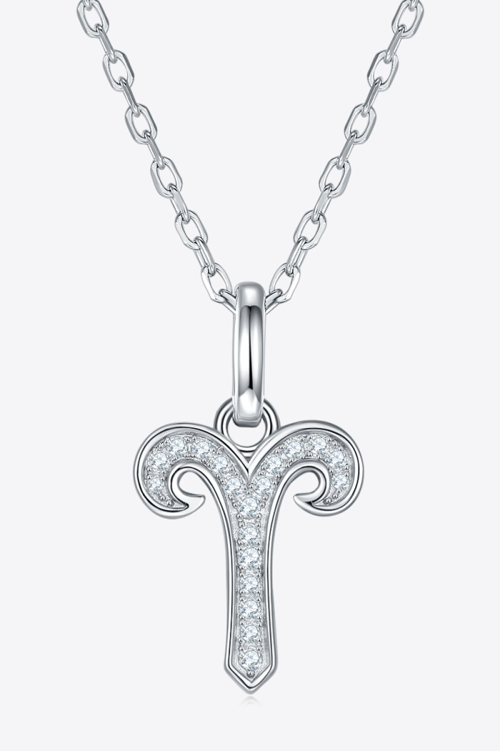 Moissanite Constellation Pendant Necklace Aries One Size e9f4032705e648e0a4dc73c59e3d659f-Max Trendsi