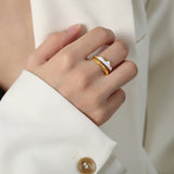 18K Gold-Plated Open Ring White 7 eaceea84-50ab-4c50-a43d-0ab19e259f32-Max Trendsi