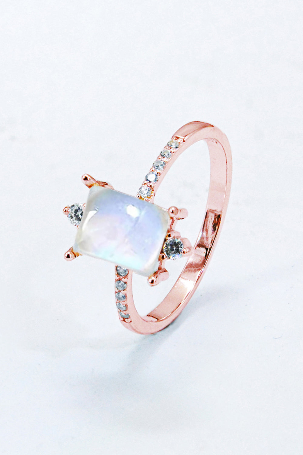 925 Sterling Silver Square Moonstone Ring eb1b244ff76c43e5bc5d1f87e33b7509-Max Trendsi