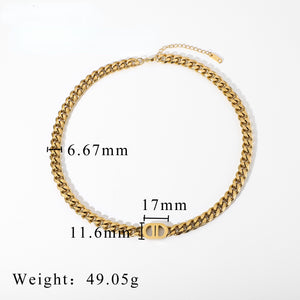Miami Cuban Chain Necklace edc59e67-9e45-4305-91fd-86b2fc322df3 Artshiney