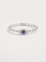 925 Sterling Silver Inlaid Zircon Ring Silver ef5fc1f5-9da7-40dc-b4f9-fe4dc0946d47-Max Trendsi