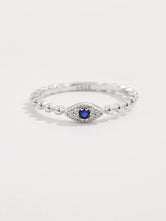 925 Sterling Silver Inlaid Zircon Ring Silver ef5fc1f5-9da7-40dc-b4f9-fe4dc0946d47-Max Trendsi