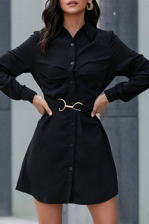 Perfee Belted Mini Shirt Dress efef174fdd48469a9d6039bd654da003-Max Glownestbest