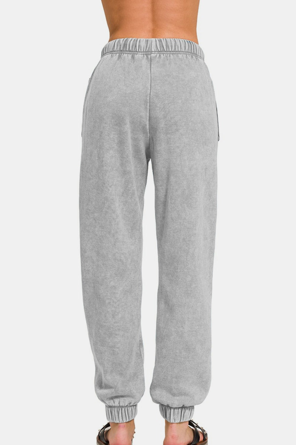 Zenana Full Size Acid Wash Fleece Drawstring Sweatpants with Pockets f0ba5a62-463d-4158-bd60-b2879aac38de-Max Trendsi