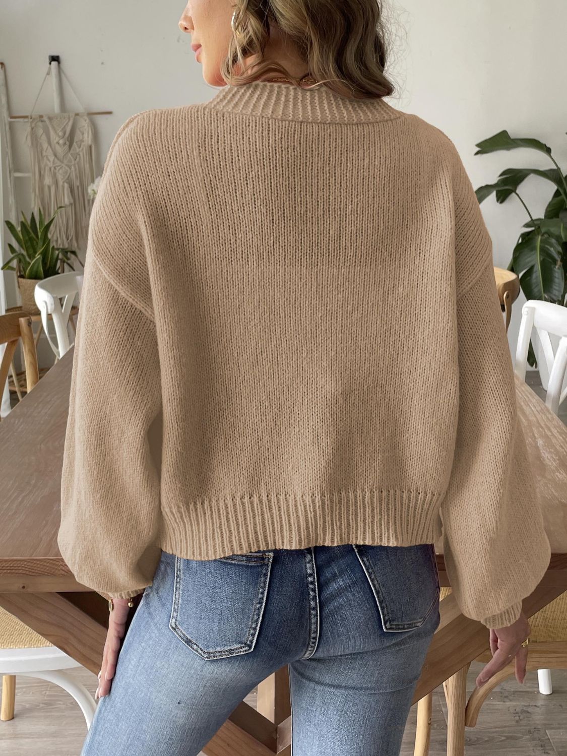 Pearl Open Front Long Sleeve Cardigan f13456eb-5f72-4fc8-b381-afb510bcf78a-Max Glownestbest