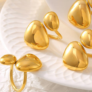 18K Gold-Plated Irregular Bypass Ring f2a4750e-a2b3-4f4c-9498-bc7b56fb2153-Max Trendsi