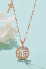 Adored Moissanite K to T Pendant Necklace T One Size f37831c2e86c434892247606339b85cc-Max Trendsi