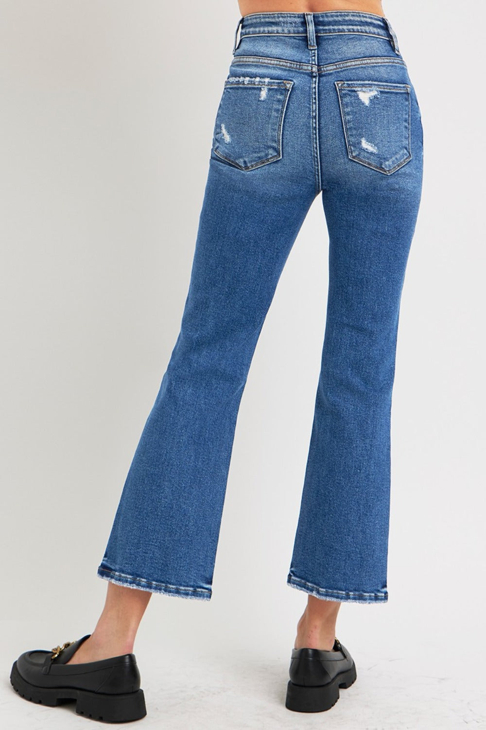 RISEN Full Size Tummy Control High Rise Crop Bootcut Jeans f463f76c-8501-47e4-af6e-18e712f735fe-Max Trendsi