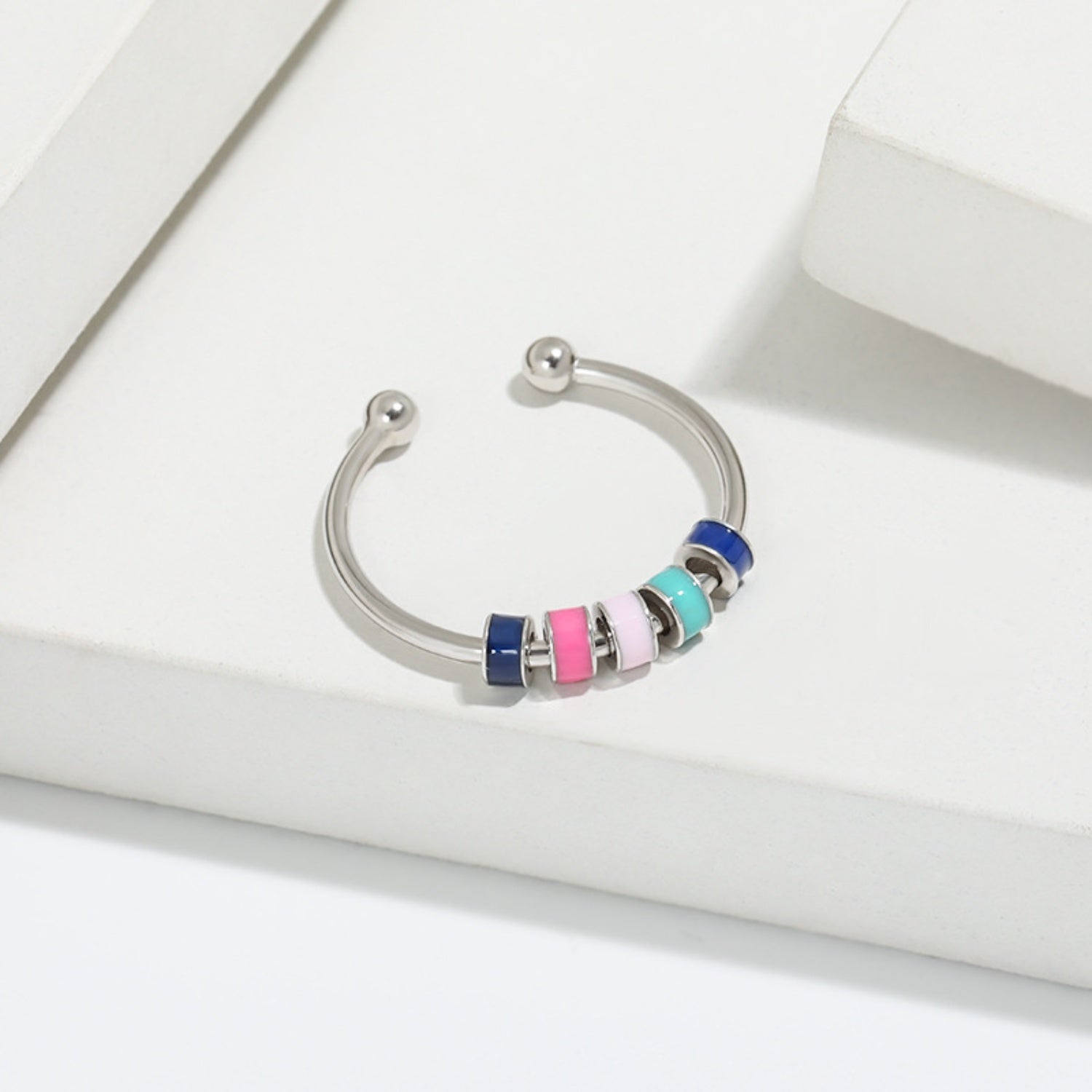 925 Sterling Silver Oil Drip Ring Style A 7 f47c0812-9e77-4740-ae3d-2acf6f7a92fb-Max Trendsi
