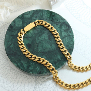 Glownestbest ® | 18K Gold-Plated Chain Necklace f51c340f-1cf7-4cfc-bcb1-c0a52ceb5c58-Max Glownestbest