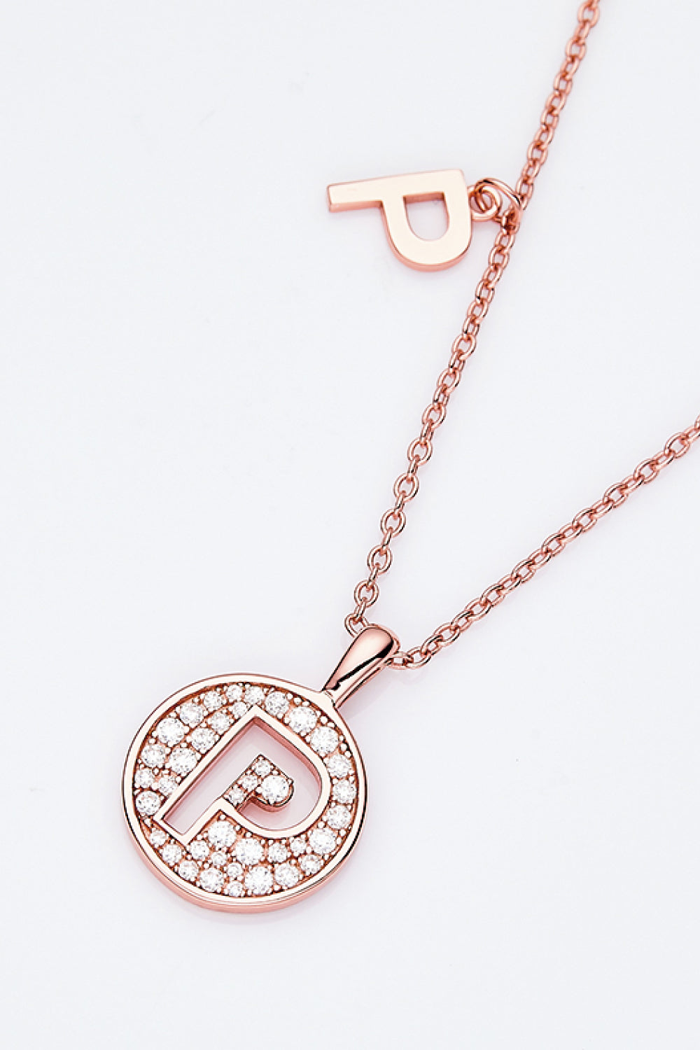 Adored Moissanite K to T Pendant Necklace f54573c4d81542ee9fc4151c7c668daa-Max Trendsi