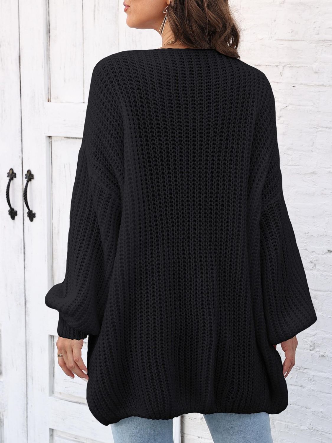 Open Front Long Sleeve Cardigan fac543ac-d45d-48da-8087-376e89e3b144-Max Glownestbest