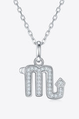 Moissanite Constellation Pendant Necklace Scorpio One Size fc1229e44a504131b93b766008063ca3-Max Trendsi