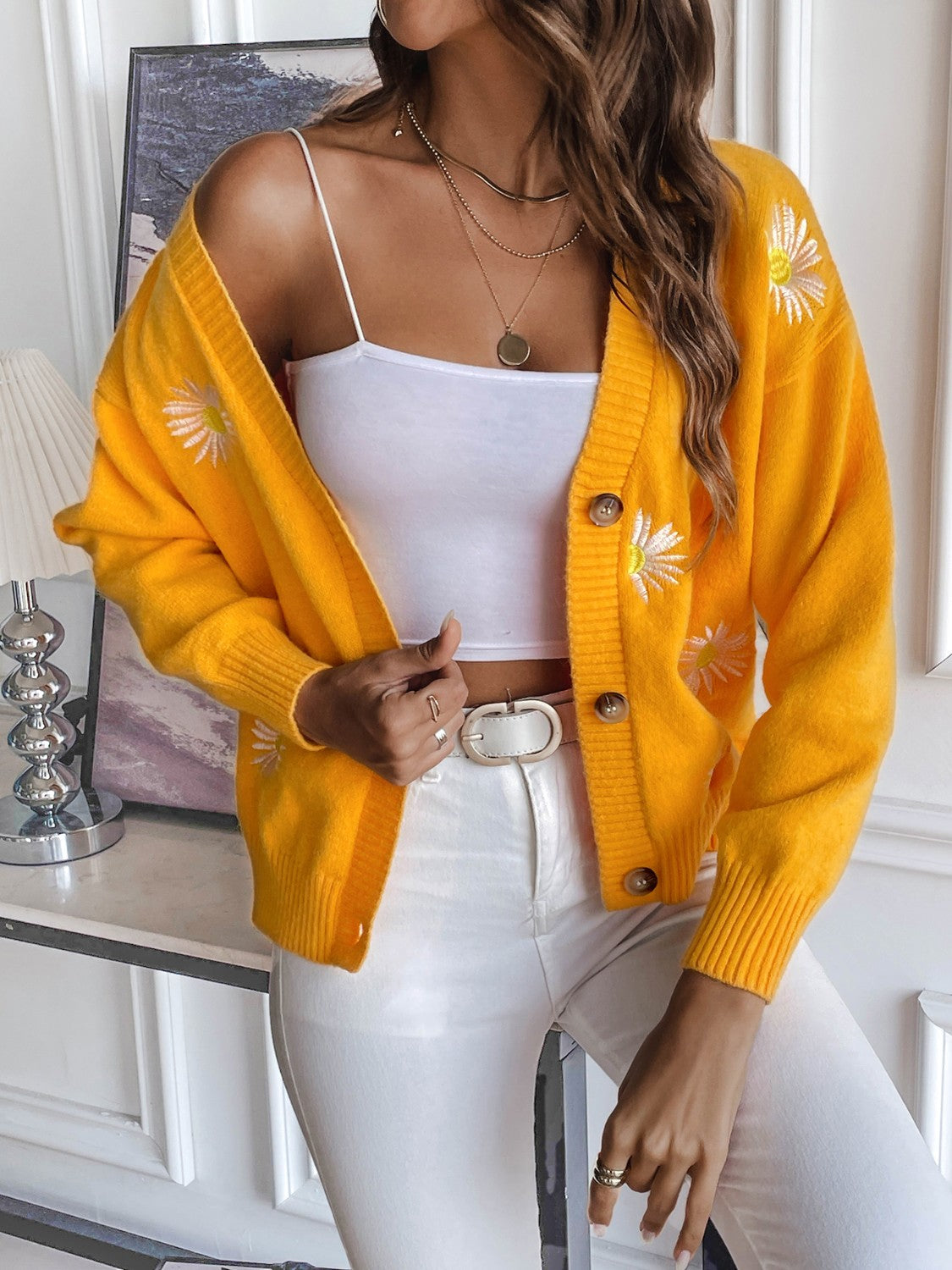 Glownestbest® | Floral Button Up Cardigan fc3a9024d74d4b138fe183bf50dc93f2-Max Glownestbest