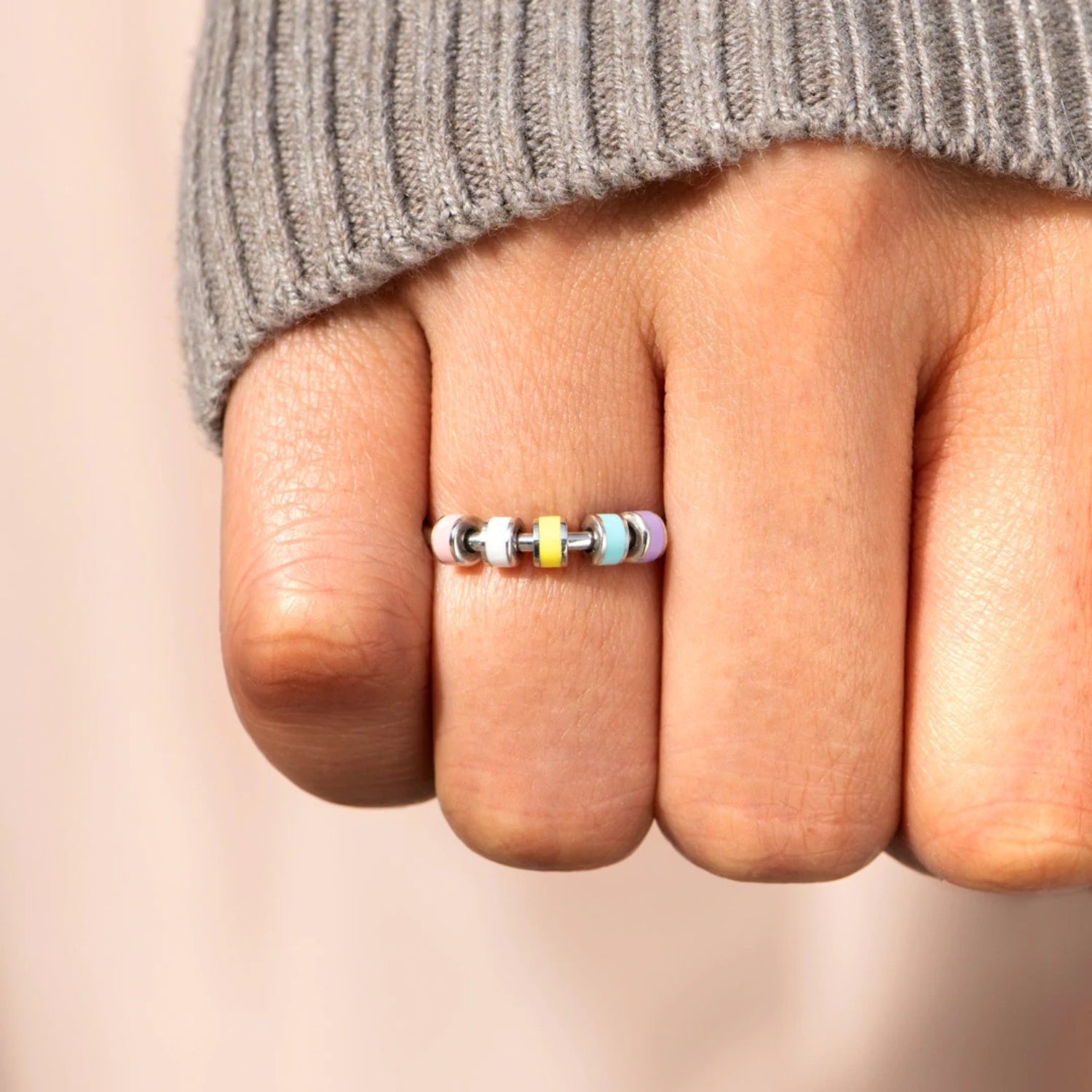 925 Sterling Silver Oil Drip Ring fc55a323-58b4-4626-a693-9eb3f3a41494-Max Trendsi