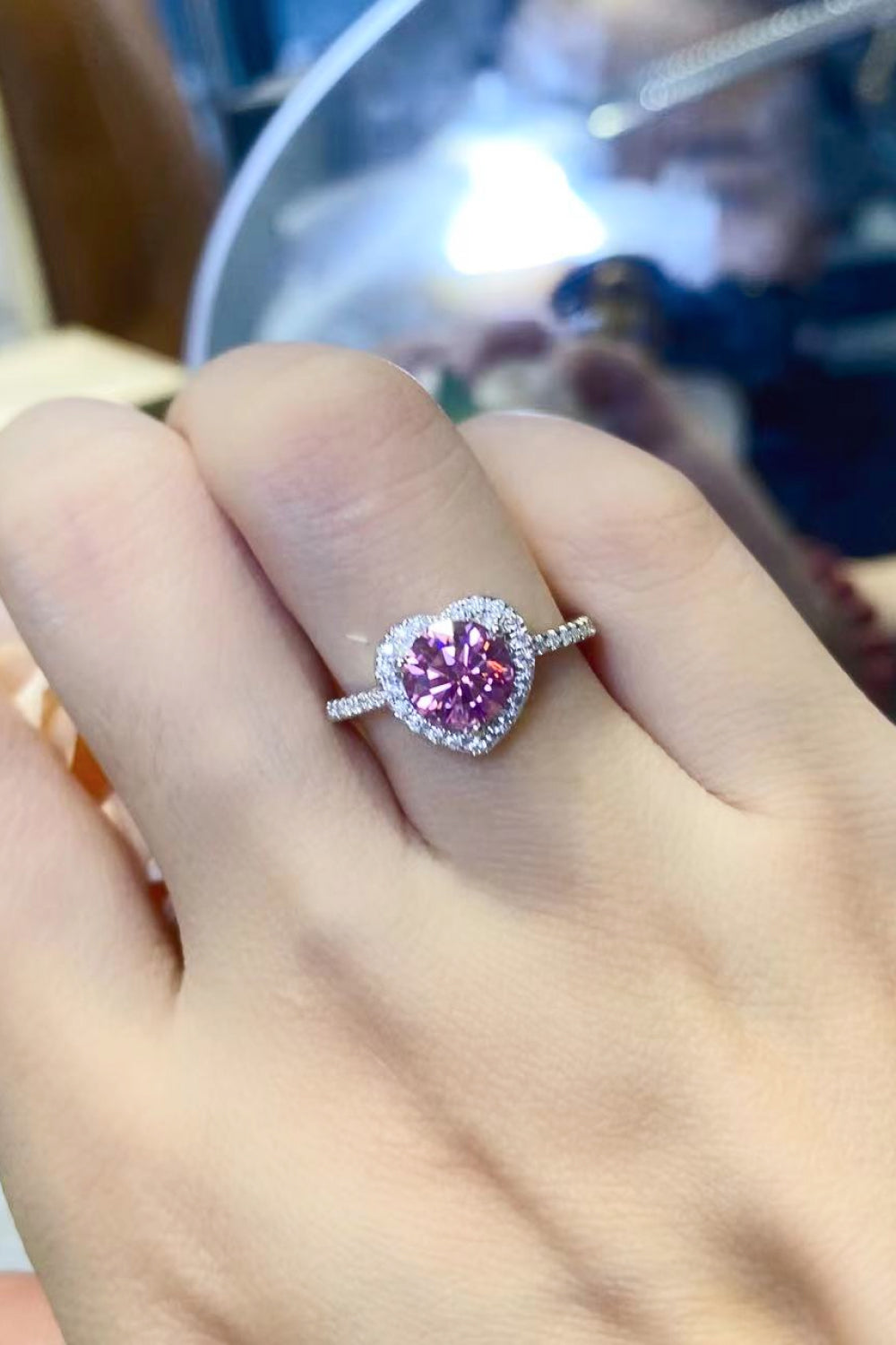 Lifelong Journey 1 Carat Moissanite Heart Ring fc978d3a46b94a1e85d08cab96612fc0-Max Glownestbest