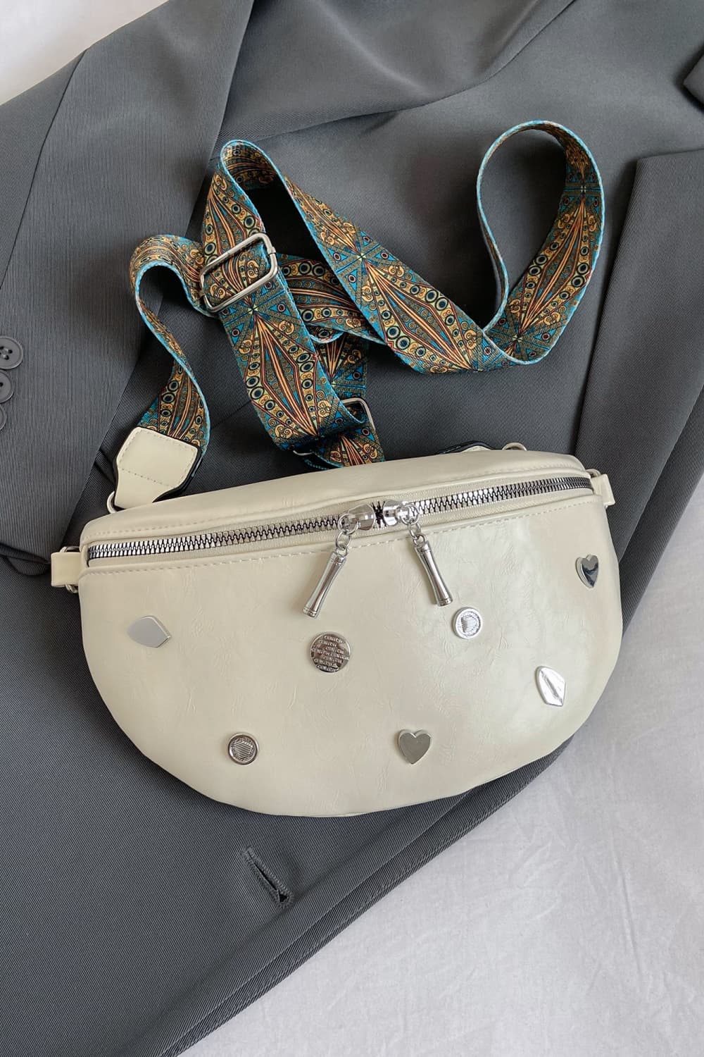 PU Leather Sling Bag fca1fdb5d4564ba6aa7a9e5087702375-Max Trendsi