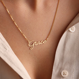 Exquisite Dazzling Customizable Name Design Versatile Necklace fcf3a8eb-11f0-4e71-ab98-a0d9eec0e704 Artshiney